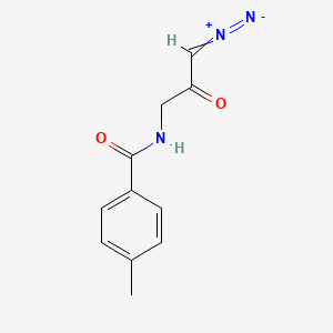 1-Diazonio-3-(4-methylbenzamido)prop-1-en-2-olate