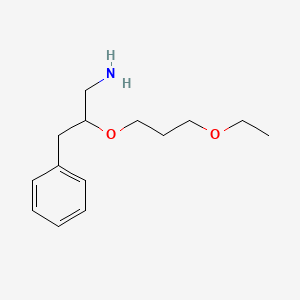 2-(3-Ethoxypropoxy)-3-phenylpropylamine