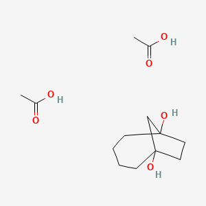 Acetic acid;bicyclo[4.2.1]nonane-1,6-diol