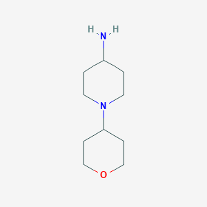 molecular formula C10H22Cl2N2O B1437968 1-(四氢-2H-吡喃-4-基)哌啶-4-胺 CAS No. 794471-13-9