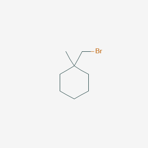 molecular formula C8H15B B1438004 1-(溴甲基)-1-甲基环己烷 CAS No. 408307-48-2