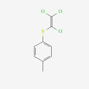 1-Methyl-4-[(trichloroethenyl)sulfanyl]benzene