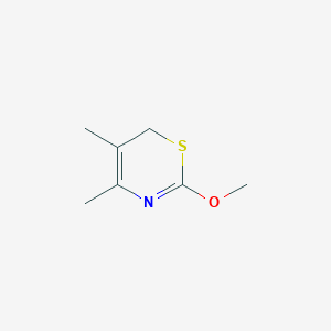 B14380339 2-Methoxy-4,5-dimethyl-6H-1,3-thiazine CAS No. 89996-50-9