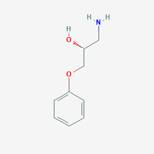 B143804 (2R)-1-amino-3-phenoxypropan-2-ol CAS No. 133522-40-4