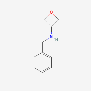 molecular formula C10H13NO B1438052 N-benzyloxetan-3-amine CAS No. 1015937-48-0