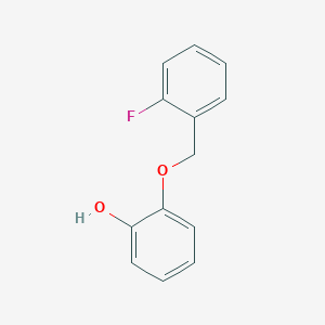 B1438070 2-[(2-Fluorophenyl)methoxy]phenol CAS No. 194294-06-9