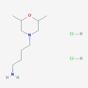 4-(2,6-Dimethylmorpholin-4-yl)butan-1-amine dihydrochloride