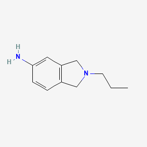 2-propyl-2,3-dihydro-1H-isoindol-5-amine