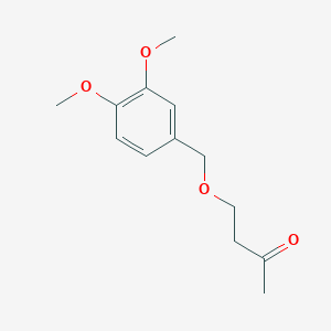 4-[(3,4-Dimethoxyphenyl)methoxy]butan-2-one