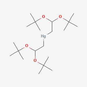 Bis(2,2-di-tert-butoxyethyl)mercury