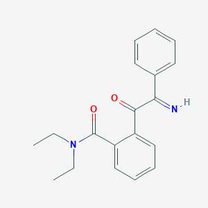 N,N-Diethyl-2-[imino(phenyl)acetyl]benzamide