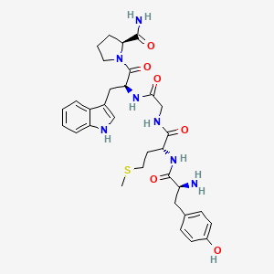 L-Tyrosyl-D-methionylglycyl-L-tryptophyl-L-prolinamide