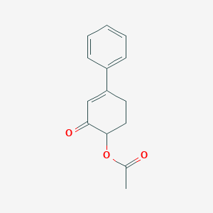 5-Oxo[2,3,4,5-tetrahydro[1,1'-biphenyl]]-4-yl acetate