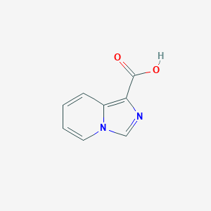 molecular formula C8H6N2O2 B143811 咪唑并[1,5-a]吡啶-1-羧酸 CAS No. 138891-51-7
