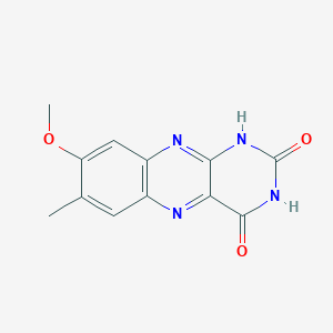 8-Methoxy-7-methylbenzo[g]pteridine-2,4(1H,3H)-dione