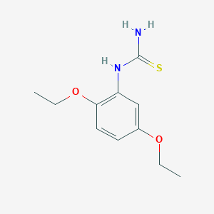 molecular formula C11H16N2O2S B1438117 (2,5-Diethoxyphenyl)thiourea CAS No. 72806-60-1