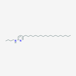 N-Butyl-5-nonadecylpyridin-2-amine