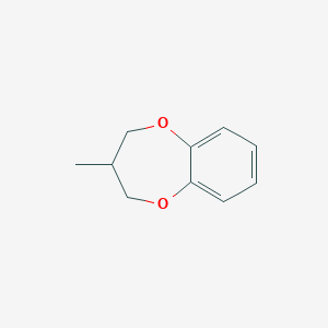 molecular formula C10H12O2 B14381192 3-Methyl-3,4-dihydro-2H-1,5-benzodioxepine CAS No. 88657-40-3