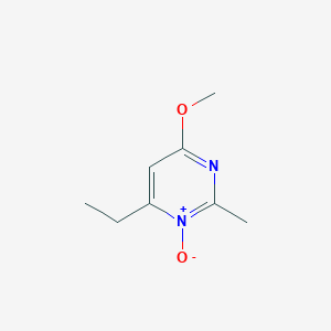 6-Ethyl-4-methoxy-2-methyl-1-oxo-1lambda~5~-pyrimidine