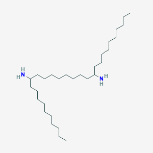 molecular formula C30H64N2 B14381214 Triacontane-11,20-diamine CAS No. 89900-62-9