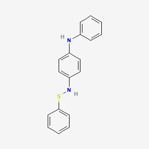 N~1~-Phenyl-N~4~-(phenylsulfanyl)benzene-1,4-diamine