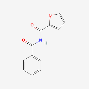 molecular formula C12H9NO3 B14381388 N-Benzoylfuran-2-carboxamide CAS No. 89549-39-3