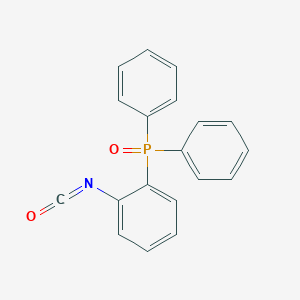 molecular formula C19H14NO2P B14381415 (2-Isocyanatophenyl)(oxo)diphenyl-lambda~5~-phosphane CAS No. 89982-27-4