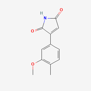 3-(3-Methoxy-4-methylphenyl)-1H-pyrrole-2,5-dione