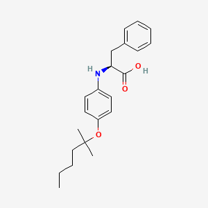 N-{4-[(2-Methylhexan-2-yl)oxy]phenyl}-L-phenylalanine