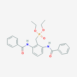 Diethyl {[2,6-bis(benzamido)phenyl]methyl}phosphonate