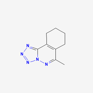 6-Methyl-7,8,9,10-tetrahydrotetrazolo[5,1-a]phthalazine