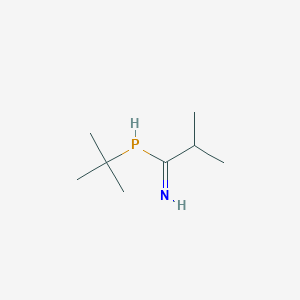 1-(tert-Butylphosphanyl)-2-methylpropan-1-imine