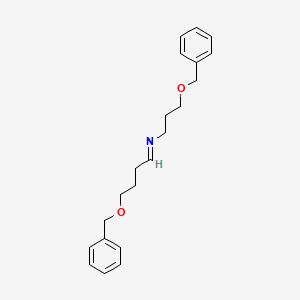 (1E)-4-(Benzyloxy)-N-[3-(benzyloxy)propyl]butan-1-imine