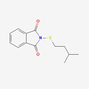 2-[(3-Methylbutyl)sulfanyl]-1H-isoindole-1,3(2H)-dione