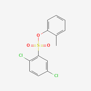 2-Methylphenyl 2,5-dichlorobenzene-1-sulfonate