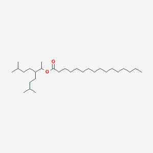 6-Methyl-3-(3-methylbutyl)heptan-2-YL hexadecanoate