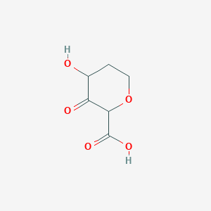 4-Hydroxy-3-oxooxane-2-carboxylic acid