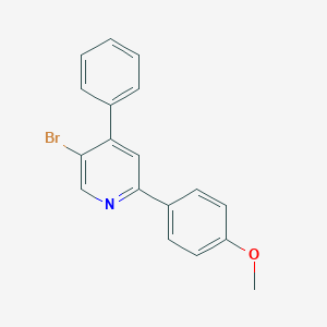 5-Bromo-2-(4-methoxyphenyl)-4-phenylpyridine