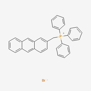 [(Anthracen-2-yl)methyl](triphenyl)phosphanium bromide