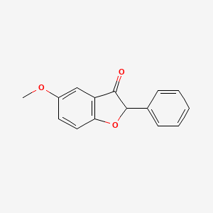 5-Methoxy-2-phenyl-1-benzofuran-3(2H)-one