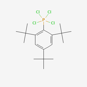 Tetrachloro(2,4,6-tri-tert-butylphenyl)-lambda~5~-phosphane