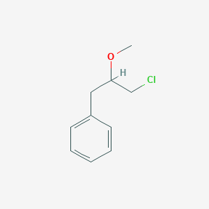 (3-Chloro-2-methoxypropyl)benzene