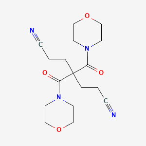 4,4-Di(morpholine-4-carbonyl)heptanedinitrile