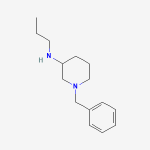 molecular formula C15H24N2 B1438197 1-benzyl-N-propylpiperidin-3-amine CAS No. 1094325-69-5