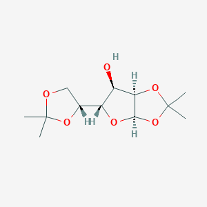 molecular formula C12H20O6 B014382 1,2:5,6-二-O-异丙基-α-D-阿洛呋喃糖 CAS No. 2595-05-3