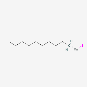 molecular formula C10H21IMn B14382026 decane;iodomanganese(1+) CAS No. 89339-04-8