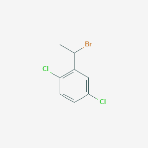 molecular formula C8H7BrCl2 B1438207 2-(1-溴乙基)-1,4-二氯苯 CAS No. 98437-27-5