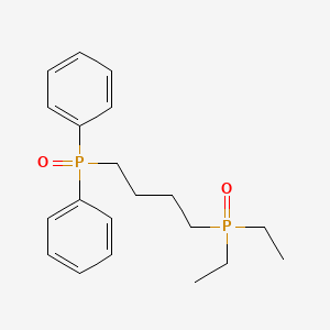 [4-(Diethylphosphoryl)butyl](oxo)diphenyl-lambda~5~-phosphane