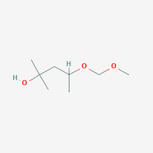 4-(Methoxymethoxy)-2-methylpentan-2-OL