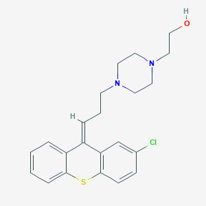 molecular formula C22H25ClN2OS B143822 氯氮平 CAS No. 53772-83-1